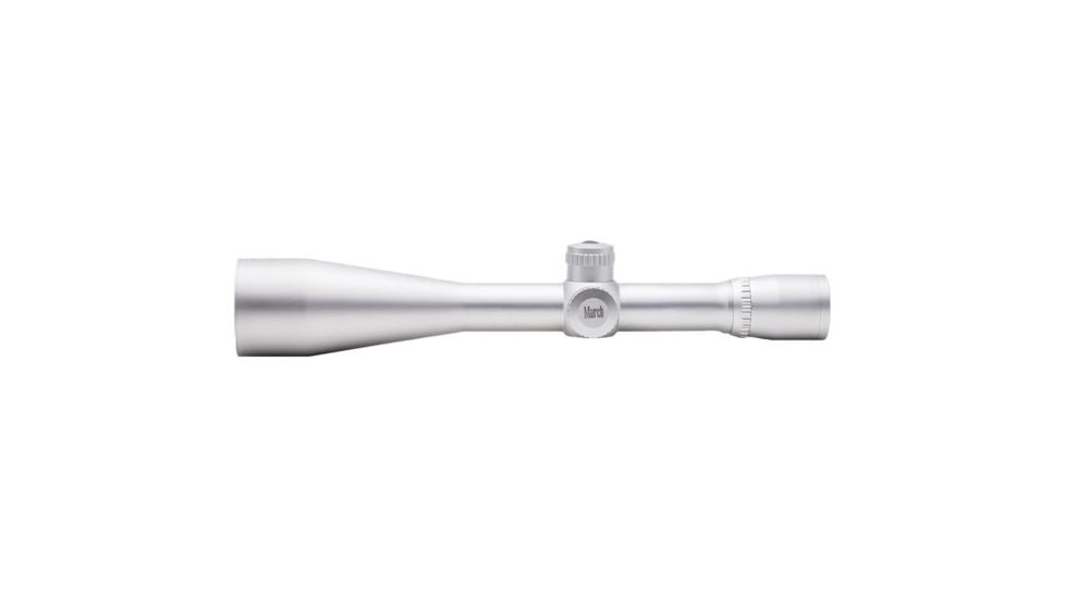 40 x 52mm Benchrest Rifle Scope, 3/32 MOA DOT, Silver