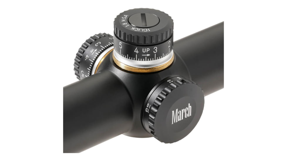 40 x 52mm Benchrest Rifle Scope, CH, Black