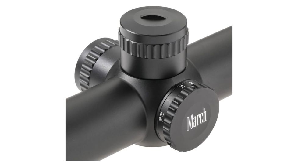 40 x 52mm Benchrest Rifle Scope, LR, Black