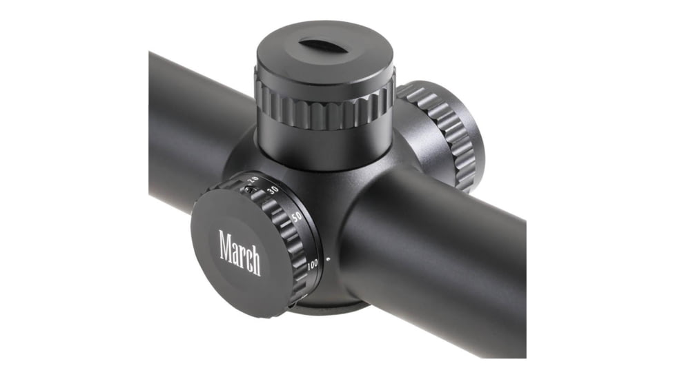 40 x 52mm Benchrest Rifle Scope, LR, Black