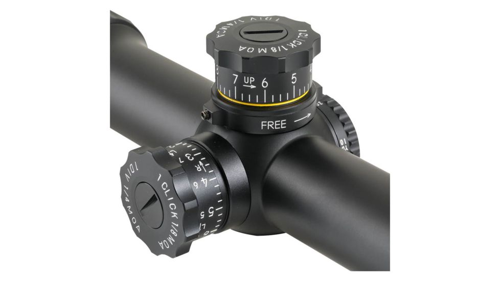 5-32 x 52mm Tactical Knob Rifle Scope, MTR-3, Black