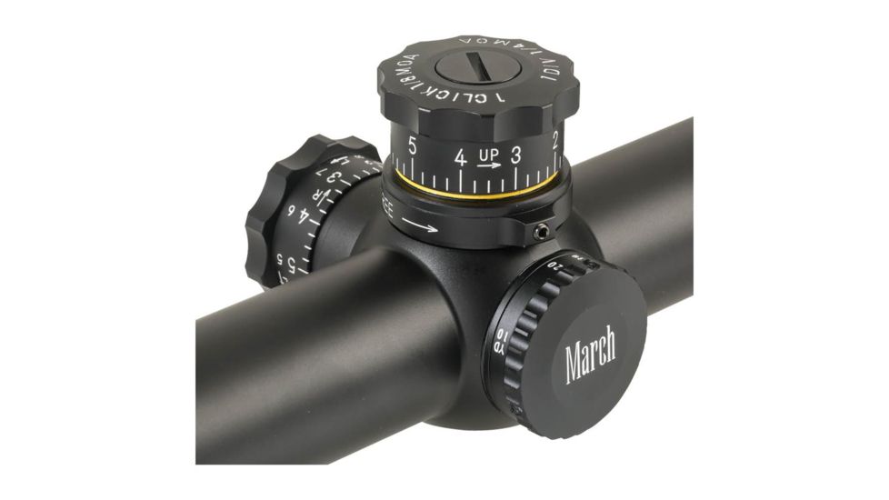 5-32 x 52mm Tactical Knob Rifle Scope, MTR-3, Black