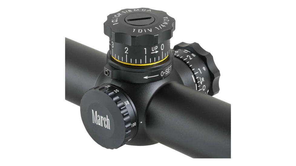 5-32 x 52mm Tactical Knob Rifle Scope, MTR-3, Black