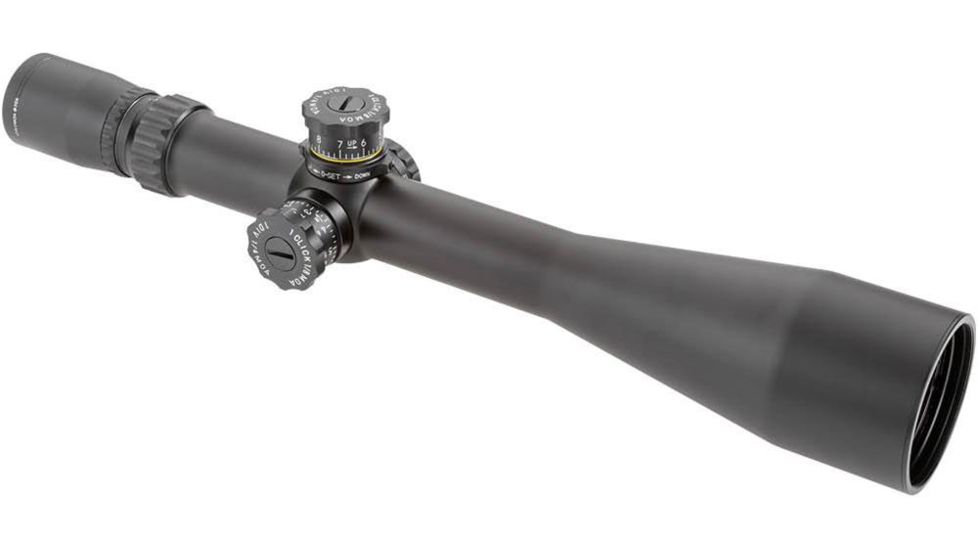 March Scopes 5-50 x 56mm Tactical Knob 34mm Tube Rifle Scope, MTR-1, Black MAR1027