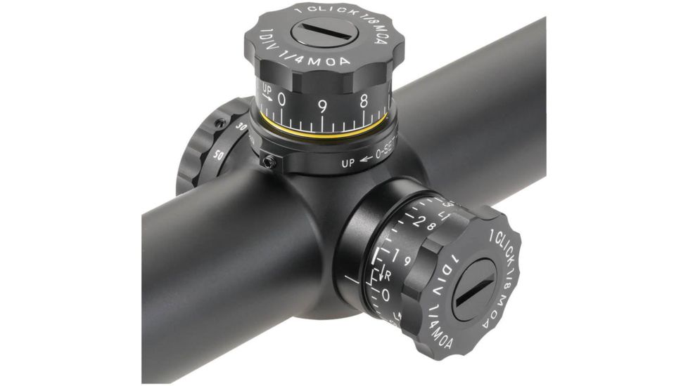 March Scopes 5-50 x 56mm Tactical Knob 34mm Tube Rifle Scope, MTR-1, Black MAR1027