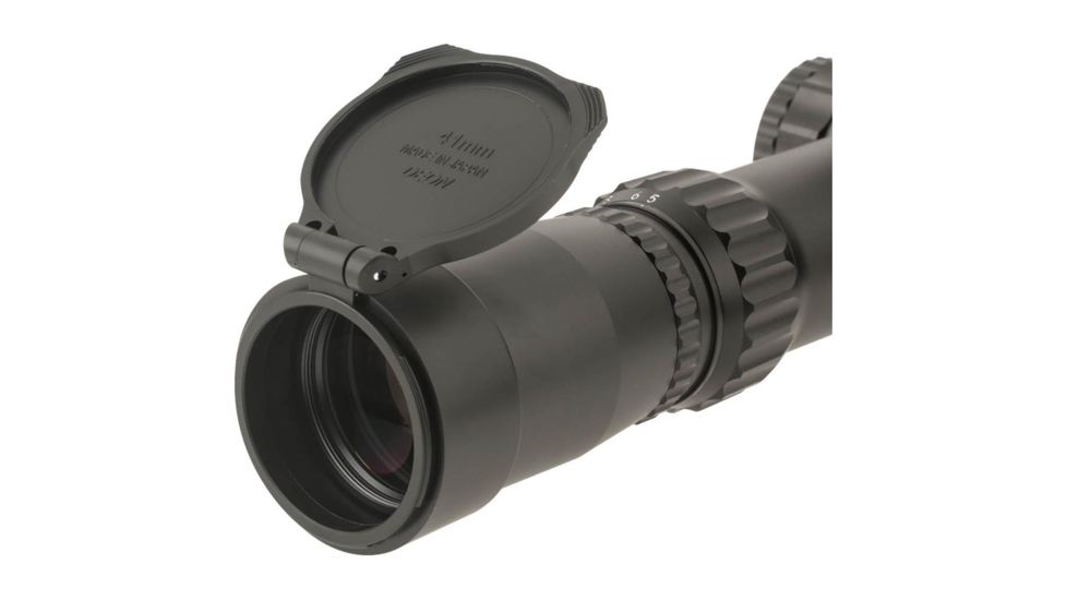 5-50 x 56mm Tactical Knob 34mm Tube Rifle Scope, MTR-3, Black