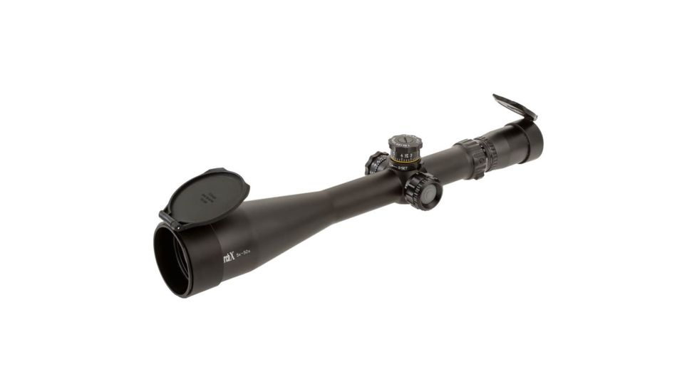 5-50 x 56mm Tactical Knob 34mm Tube Rifle Scope, MTR-3, Black