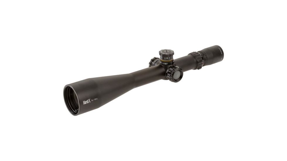 5-50 x 56mm Tactical Knob 34mm Tube Rifle Scope, MTR-3, Black