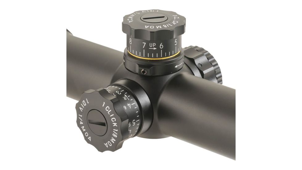 5-50 x 56mm Tactical Knob 34mm Tube Rifle Scope, MTR-3, Black