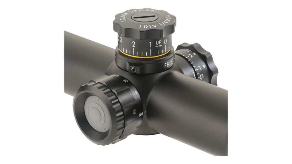 5-50 x 56mm Tactical Knob 34mm Tube Rifle Scope, MTR-3, Black