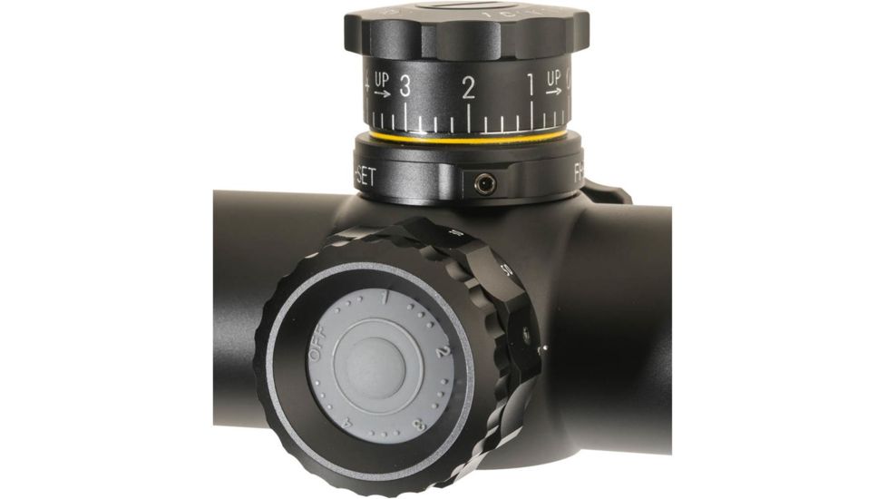 5-50 x 56mm Tactical Knob 34mm Tube Rifle Scope, MTR-3, Black