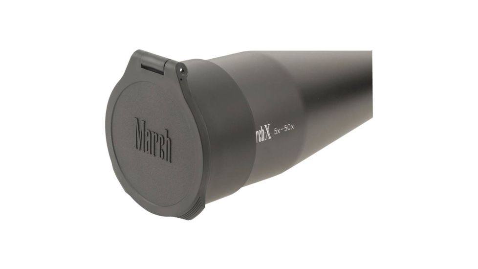 5-50 x 56mm Tactical Knob 34mm Tube Rifle Scope, MTR-3, Black