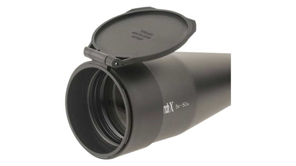 5-50 x 56mm Tactical Knob 34mm Tube Rifle Scope, MTR-3, Black