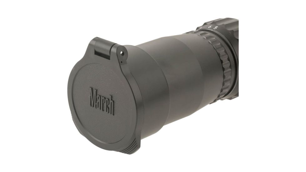 5-50 x 56mm Tactical Knob 34mm Tube Rifle Scope, MTR-3, Black