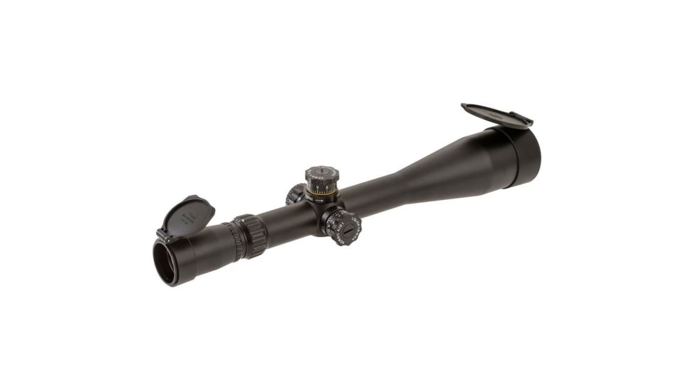 5-50 x 56mm Tactical Knob 34mm Tube Rifle Scope, MTR-3, Black