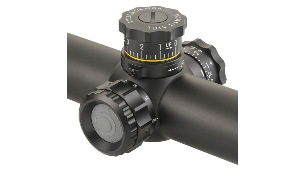 5-50 x 56mm Tactical Knob Illuminated 34mm Tube Rifle Scope MTR-1, Black