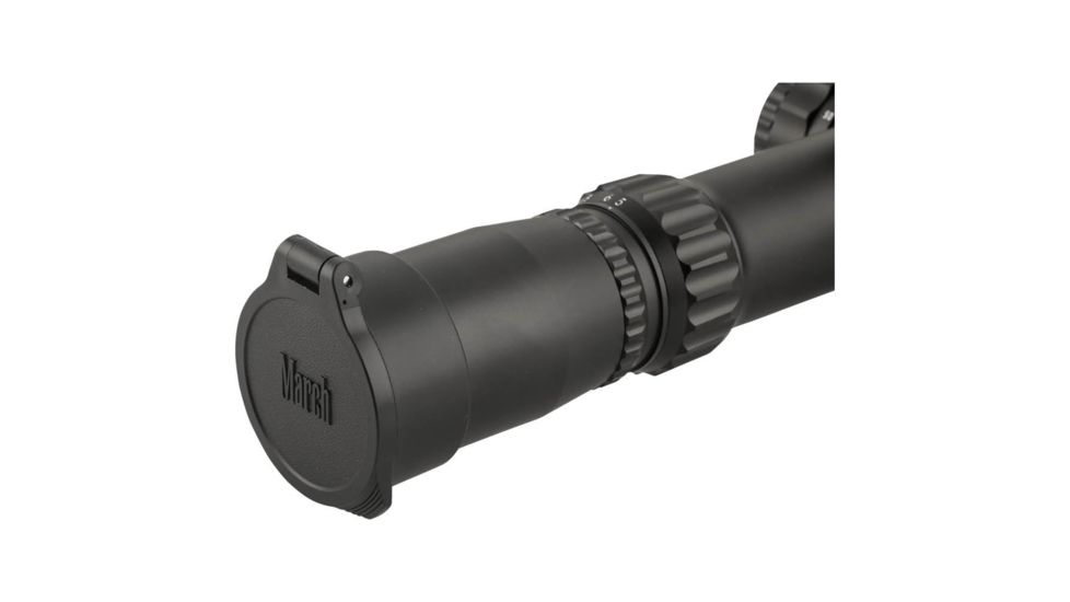 5-50 x 56mm Tactical Knob Illuminated 34mm Tube Rifle Scope MTR-1, Black