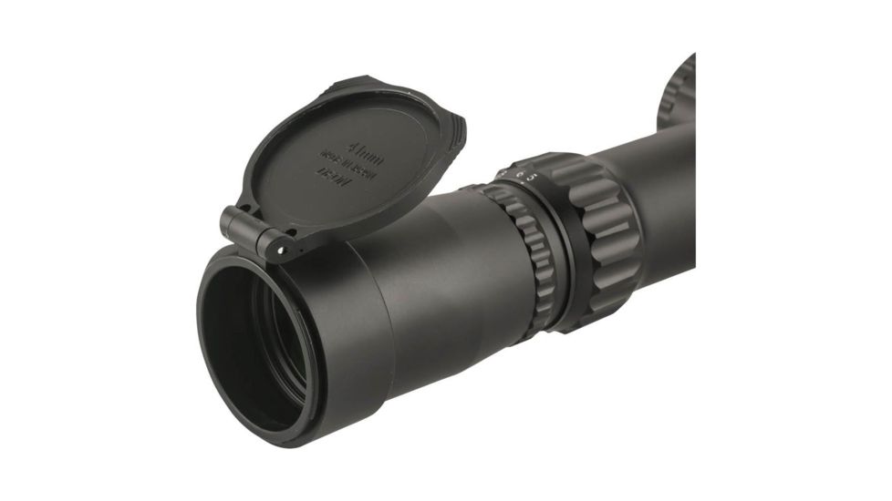 5-50 x 56mm Tactical Knob Illuminated 34mm Tube Rifle Scope MTR-1, Black
