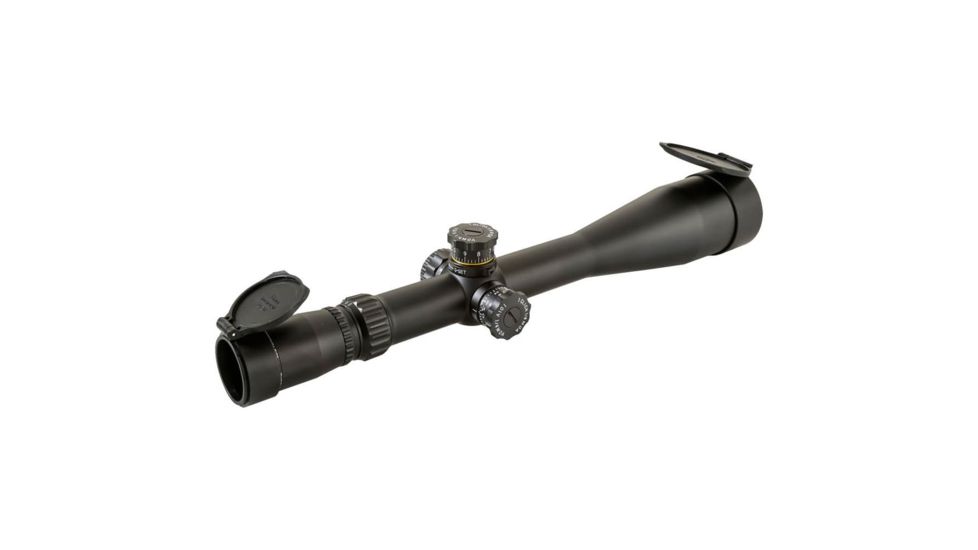 5-50 x 56mm Tactical Knob Illuminated 34mm Tube Rifle Scope MTR-1, Black