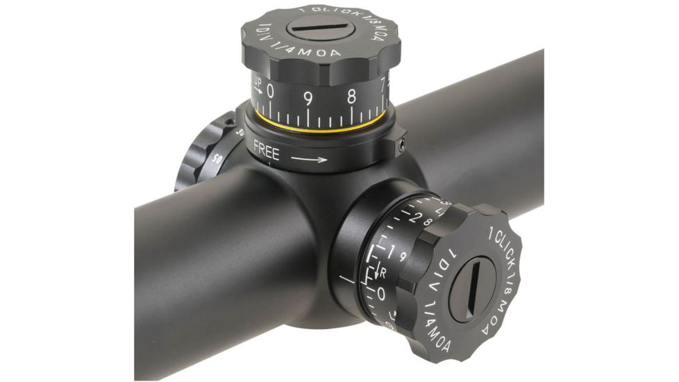 March Scopes 5-50 x 56mm Tactical Knob Rifle Scope, 3/32 MOA DOT, Black MAR1068