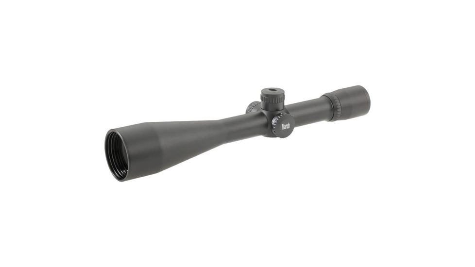 50 x 52mm Benchrest Rifle Scope, 3/32 MOA DOT, Black