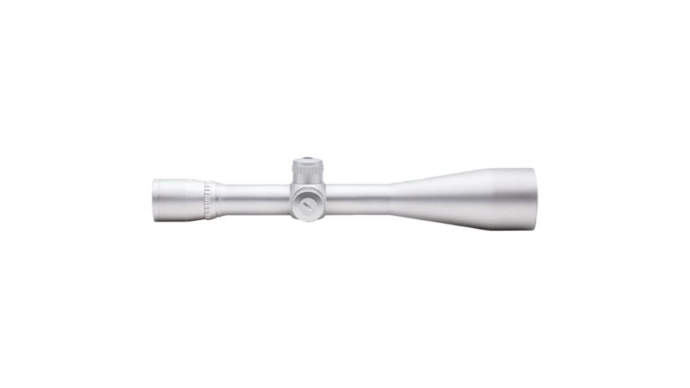 50 x 52mm Benchrest Rifle Scope, 3/32 MOA DOT, Silver