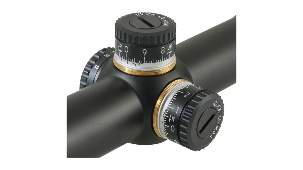 50 x 52mm Benchrest Rifle Scope, CH, Black