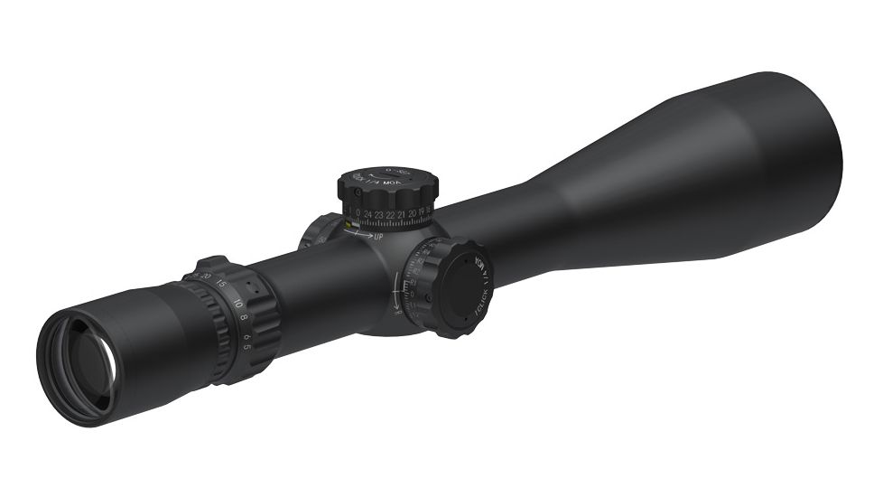 March Scopes 5X-40X56, Tactical Turret Rifle Scope, Fma-1 Reticle, With Illumination, Black, NSN None, D40V56FIMA4-FMA-1