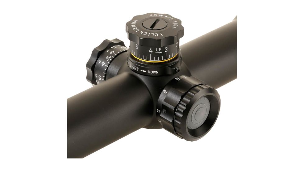 March Scopes High Master 10-60x56mm Tactical Knob Rifle Scope, Illuminated MTR-5, Black MAR1094