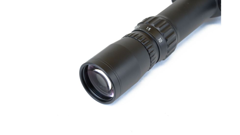 March Scopes High Master 10-60x56mm Tactical Knob Rifle Scope, Illuminated MTR-FT, Black, MAR1093