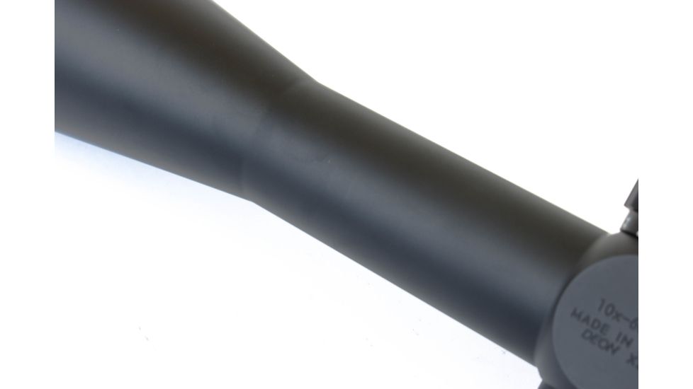 March Scopes High Master 10-60x56mm Tactical Knob Rifle Scope, Illuminated MTR-FT, Black, MAR1093