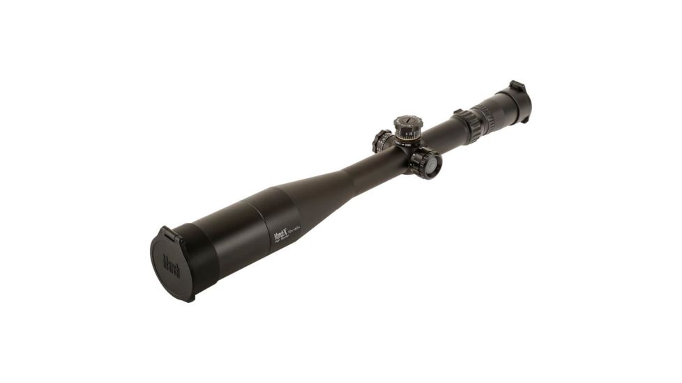 March Scopes High Master 10-60x56mm Tactical Knob Rifle Scope, Illuminated MTR-FT, Black MAR1093