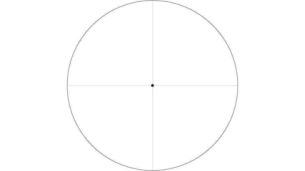 March Scopes High Master 48 x 52mm Scope 1/8in DOT, Black, MAR1077