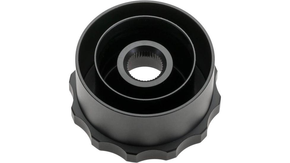 March Scopes Large Adjustment Wheels, Higher Profile, Black, NSN None, DB393-0