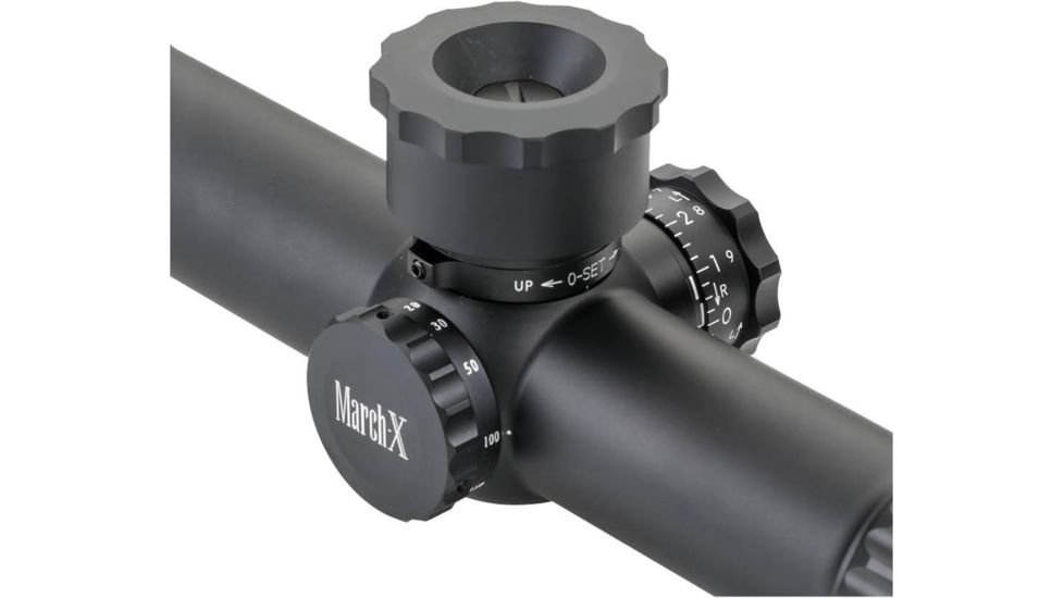 March Scopes Large Dial, Higher Profile, Black, NSN None, DB393-0