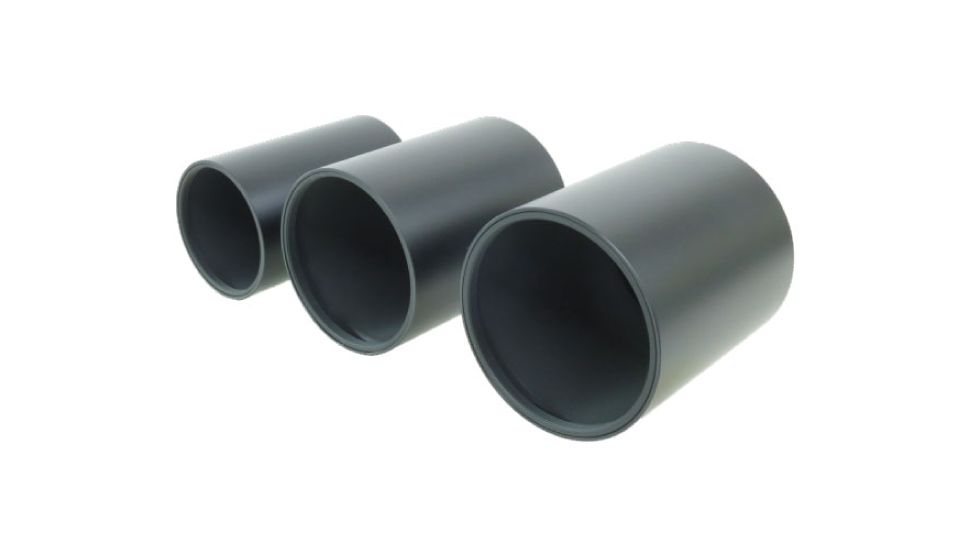 March Scopes Sun Shades for March Rifle Scopes, 24mm, Black, DB485-0