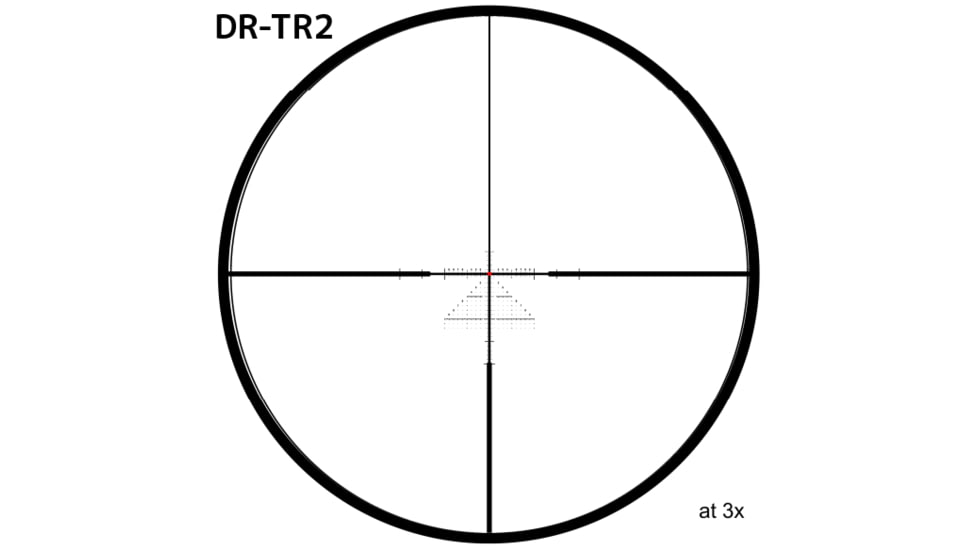 March Scopes Lockable Tactical Turrets 1.5-15x42mm Riflescope, 34mm Tube, First Focal Plane, DR-TR2 Reticle, Black, DE0385