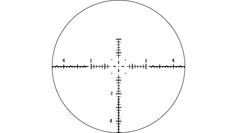 March Scopes 6X-60X56mm Tactical Turret Rifle Scope, FML-3 Reticle, Black, D60V56GFML10 FML-3