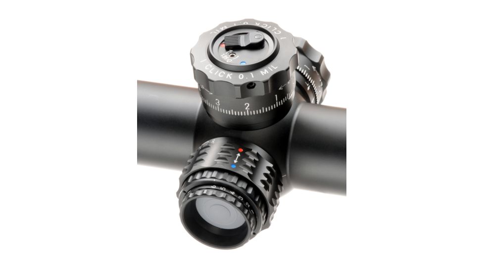 March Scopes High Master Wide Angle 5X-42X56, Tactical Turret Rifle Scope, FML-TR1 Reticle,, With Illumination, Black, NSN None, D42HV56WFIML-FML-TR1