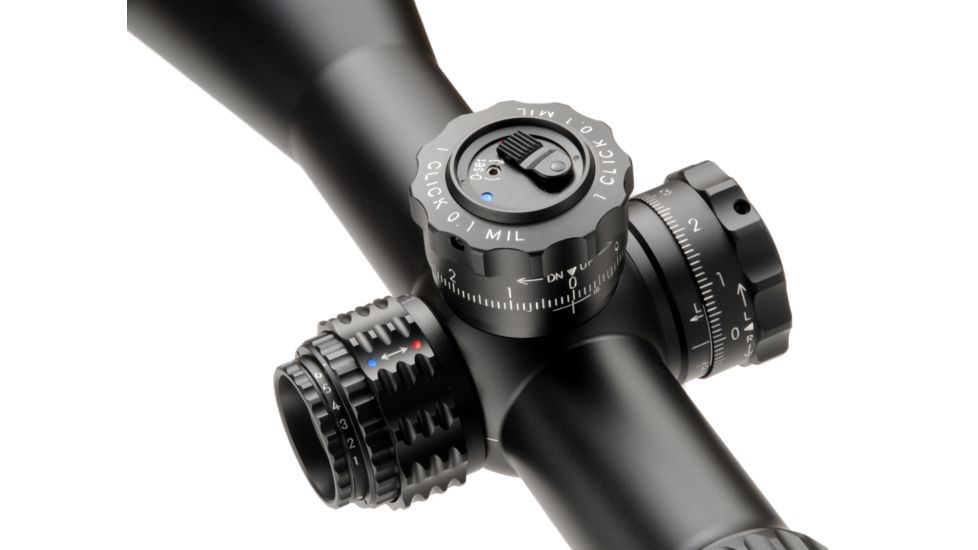 March Scopes High Master Wide Angle 5X-42X56, Tactical Turret Rifle Scope, FML-TR1 Reticle,, With Illumination, Black, NSN None, D42HV56WFIML-FML-TR1