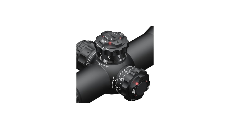 March Scopes Lockable Tactical Turrets 1.5-15x42mm Riflescope, 34mm Tube, Dual FFP+SFP, DR-TR2B Reticle, Black, DE0524