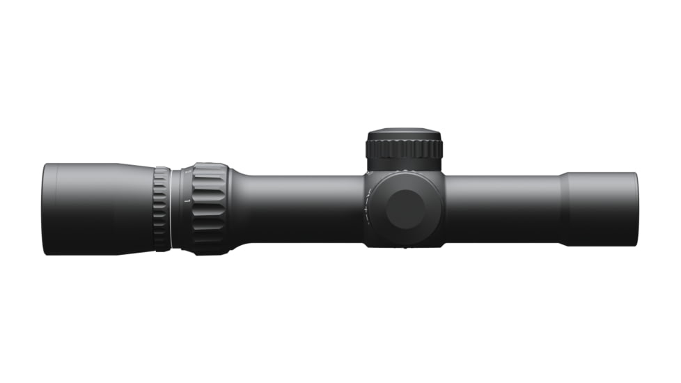 March Scopes Normal Turret 1-10x24mm Rifle Scope, 30mm Tube, Second Focal Plane, MTR-5 Reticle, MOA, Black, D10V24IMTR-5 Reticle