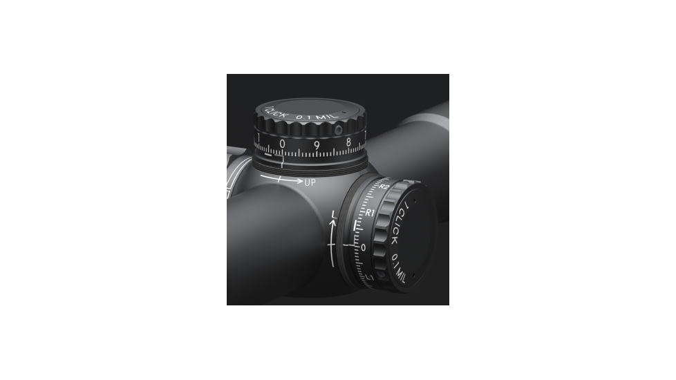 March Scopes Normal Turret 1-10x24mm Rifle Scope, 30mm Tube, Second Focal Plane, FD-2 Reticle, MIL, Black, D10V24IMLFD-2 Reticle