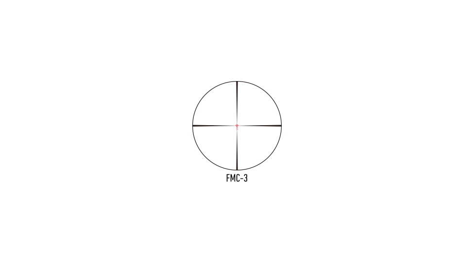 March Scopes Normal Turret 1-10x24mm Shorty Rifle Scope, 30mm Tube, First Focal Plane, FMC-3 Reticle, Black, DE0491