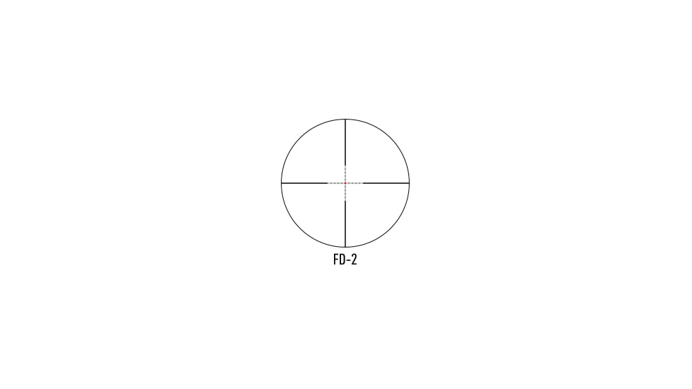 March Scopes Normal Turret 2.5-25x52mm, 30mm Tube, Second Focal Plane, FD-2 Reticle, MIL, Black, D25V52IMLFD-2 Reticle