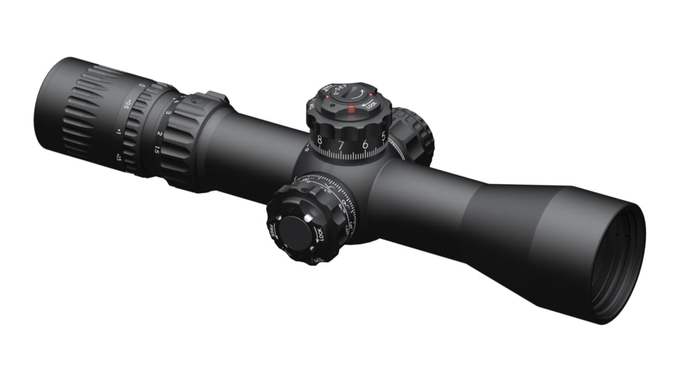March Scopes Rifle Scope, 1.5X-15X42mm, FFP, DR-TR2 Reticle, w/ 6-level Illumination, Black, D15V4