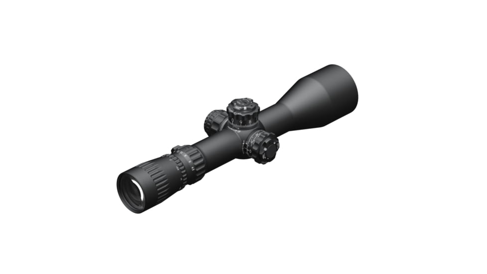 March Scopes Wide Angle 4.5-28x52mm Rifle Scope With Lockable Shuriken Turrets, 34mm Tube, First Focal Plane, FML-PDKI Reticle, Black, D28HV52WFIMLX (PDKI Reticle)