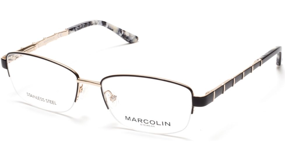 Marcolin MA5015 Eyeglass Frames - Black Frame Color