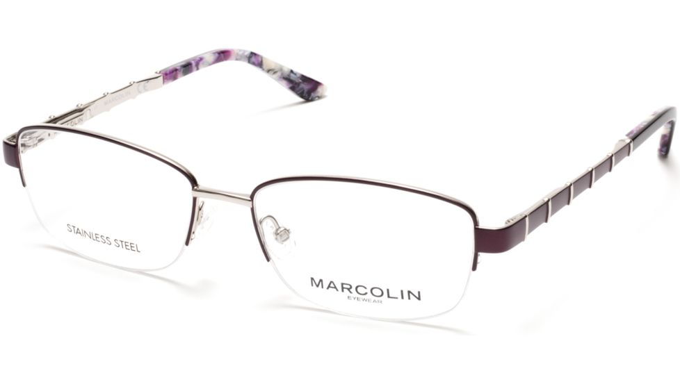 Marcolin MA5015 Eyeglass Frames - Matte Lilac Frame Color