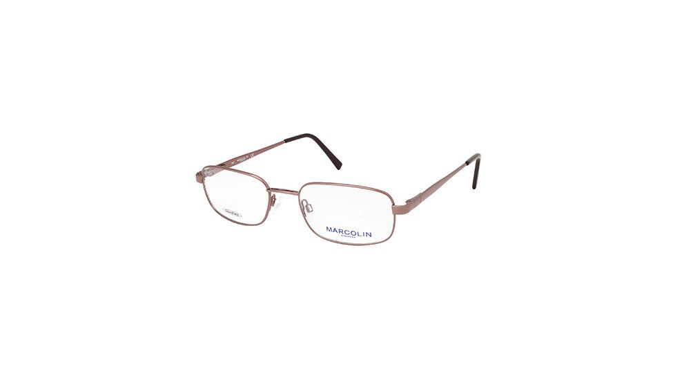 Marcolin MA6810 Eyeglass Frames - Shiny Dark Brown Frame Color